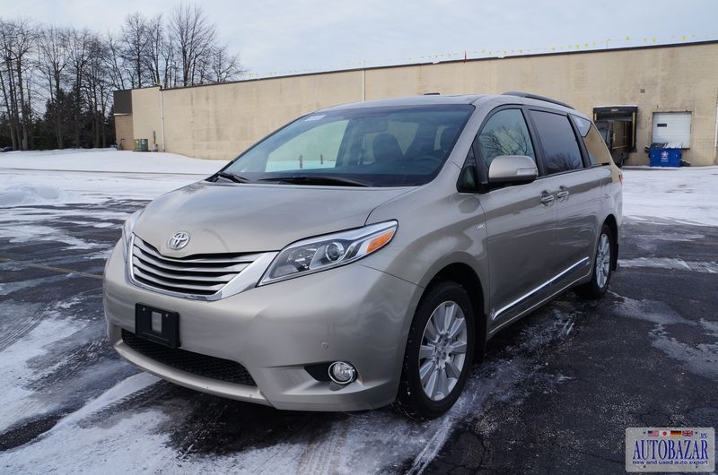 2017 Toyota Sienna LTD Premium AWD 